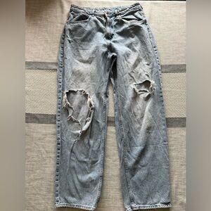 ⭐️⭐️⭐️ H&M 90’s Baggy Jeans – Ultra High Waist – Women’s Size 10 – $14 Special